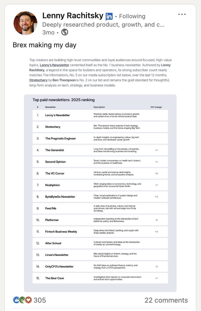 Newsletter Recommendation